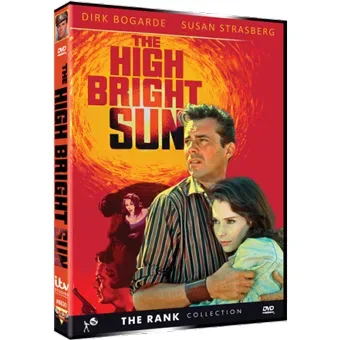Коробка DVD издания фильма «The High Bright Sun» с изображением героев