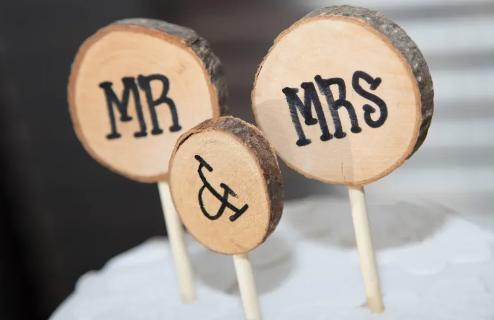 Wedding Reception, Wedding, Cake, Cake Topper, Mr Mrs