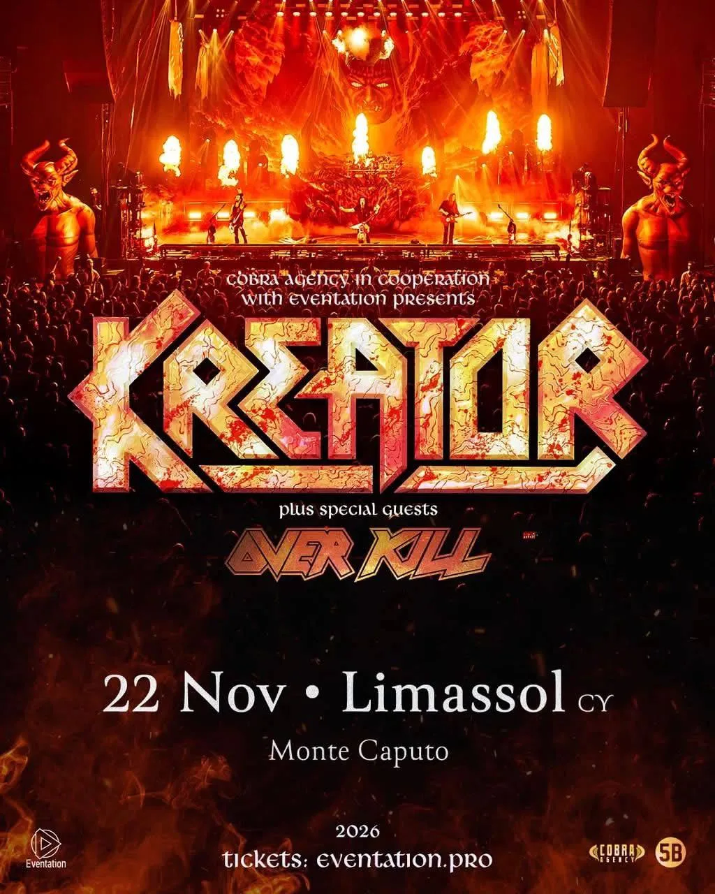 Kreator и Overkill
