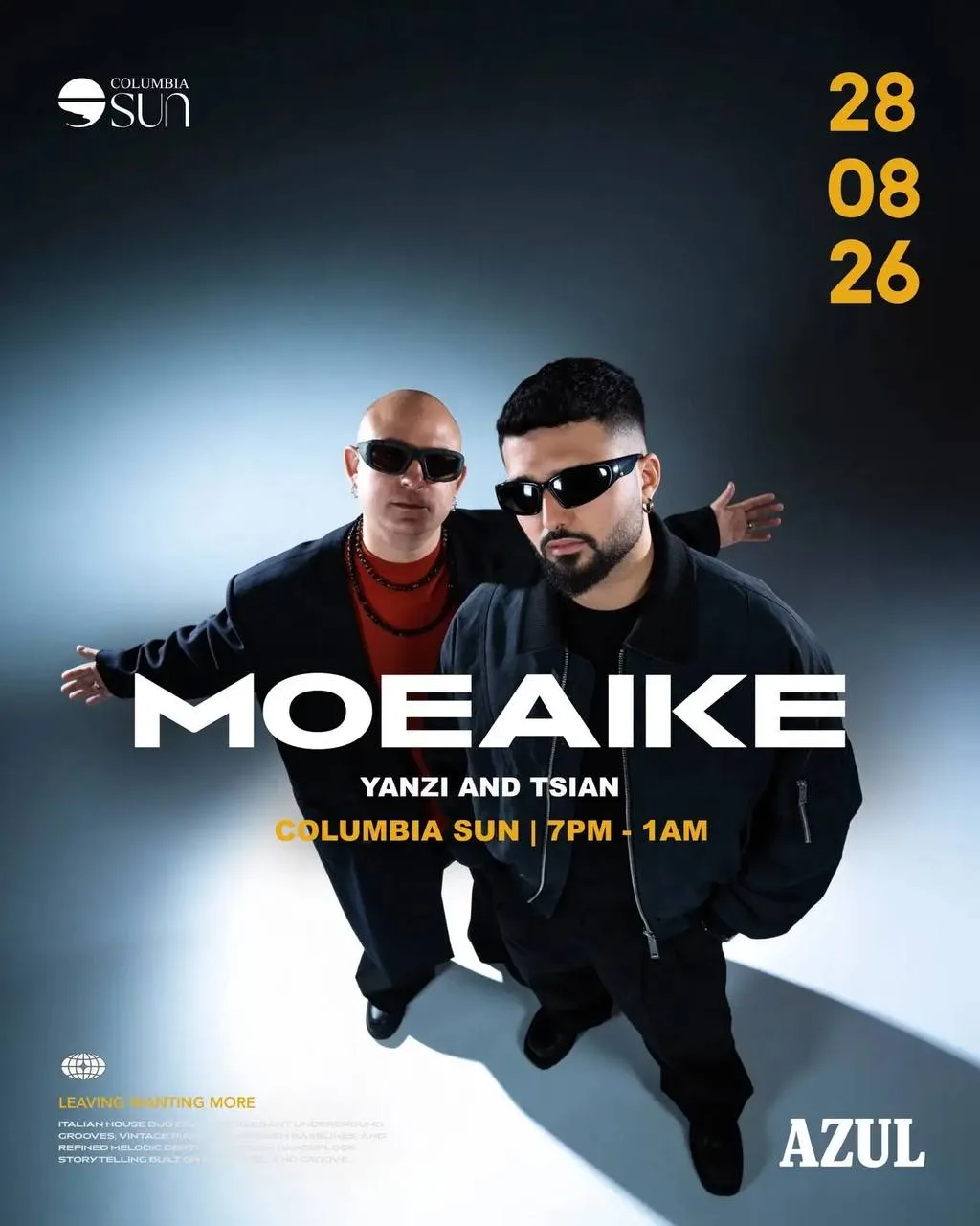 Moeaike в Columbia Sun