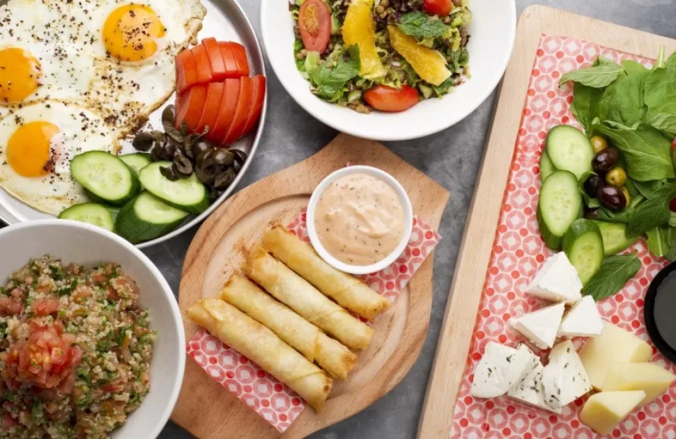 Блюда в ресторане Zaatar Lebanese & Syrian Restaurant