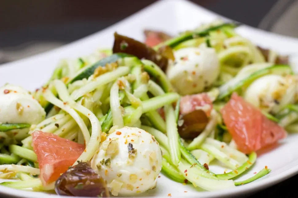 Zucchini, Noodles, Healthy, Diet, Cheese, Mozzarella Zucchini, Noodles, Healthy, Diet, Cheese, Mozzarella