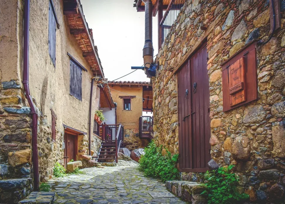 Street, Backstreet, Old Houses, Stone, Architecture