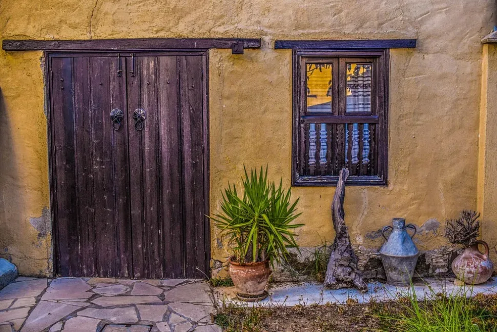 Cyprus, Lythrodontas, Old House, Architecture
