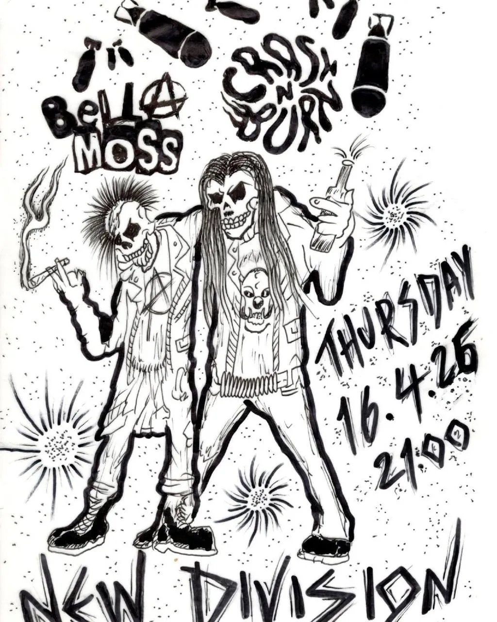 Bella Moss & Crash n Burn Live