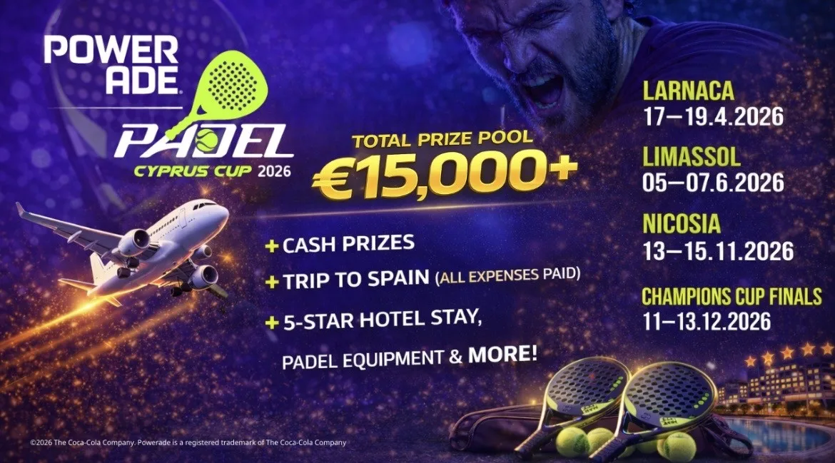 Powerade Cyprus Padel Cup Series 2026
