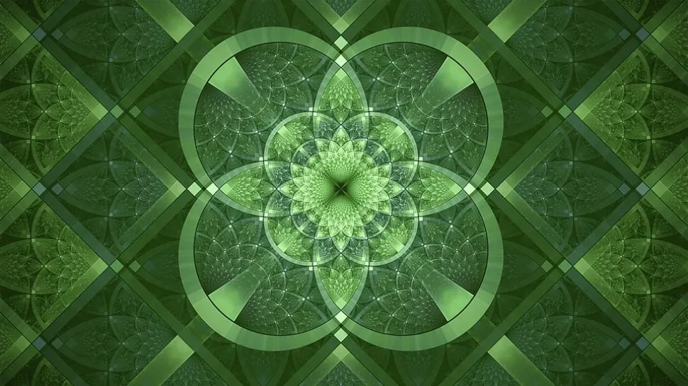Fractal, Green, St Patrick'S Day, Fantasy, Ireland