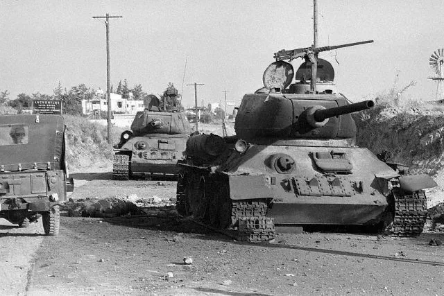 Т-34-85 на Кипре