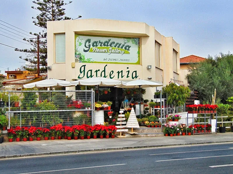 Здание цветочного магазина Gardenia, ранее занимавшееся кафе «Суэц», с вывеской Здание цветочного магазина Gardenia, ранее занимавшееся кафе «Суэц», с вывеской