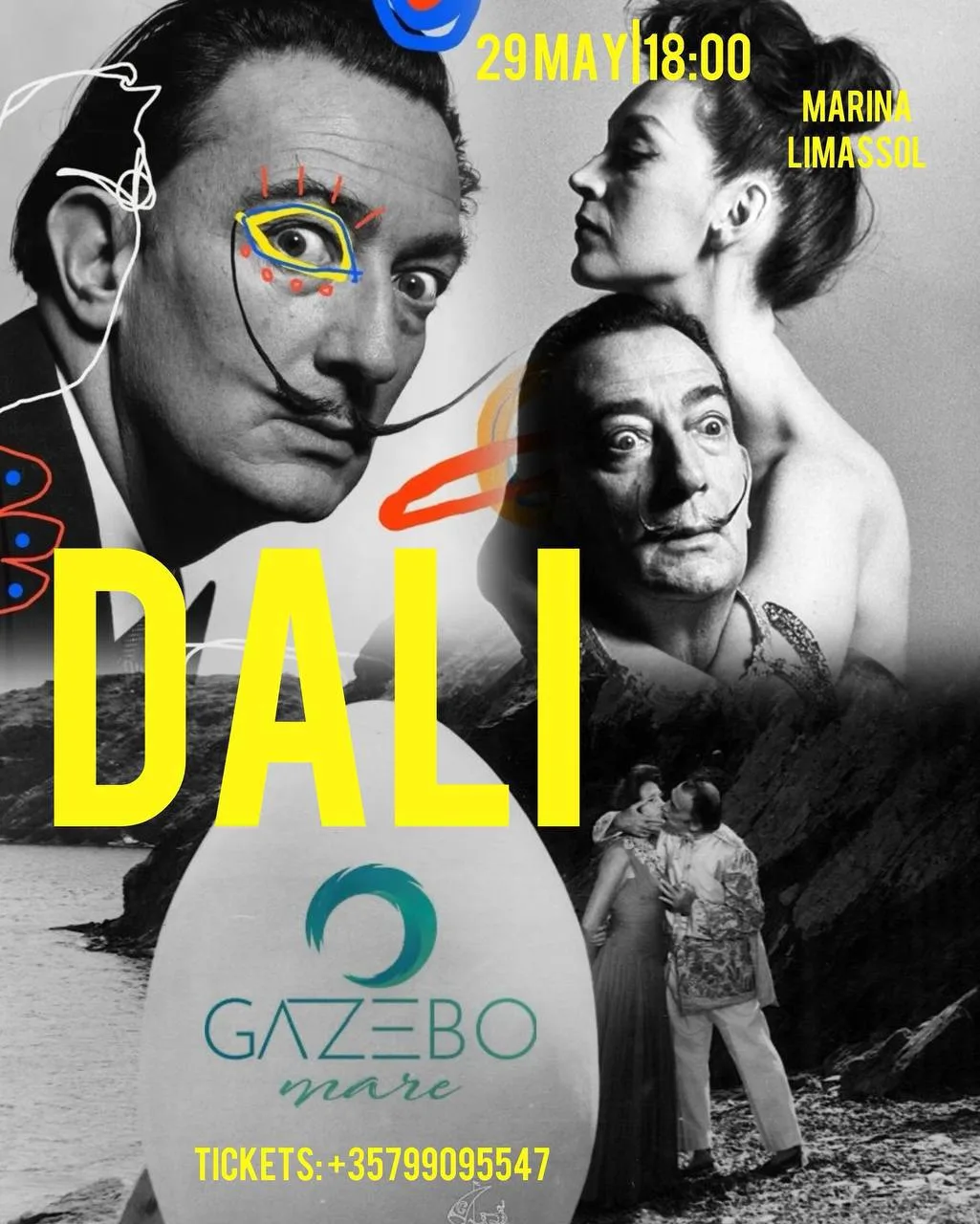 DALI — сюрреалистический спектакль на берегу моря