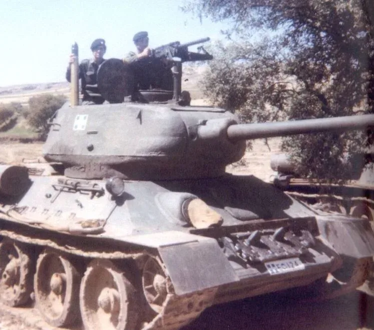 Т-34-85 на Кипре