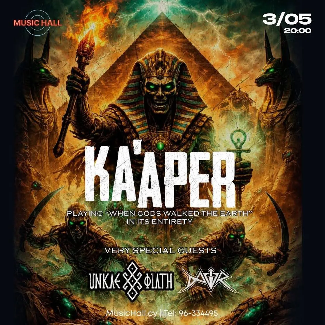 KA’APER c новым альбомом When Gods Walked the Earth