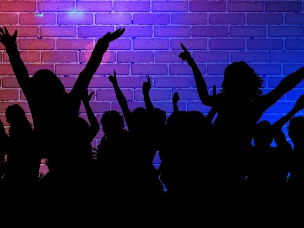 Silhouette, Girl, Dance, Party, Disco, Nightclub