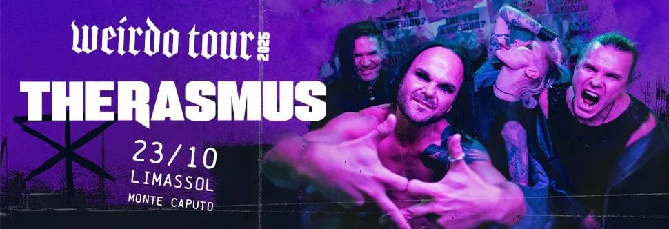 THE RASMUS впервые выступят на Кипре в октябре 2025 года!