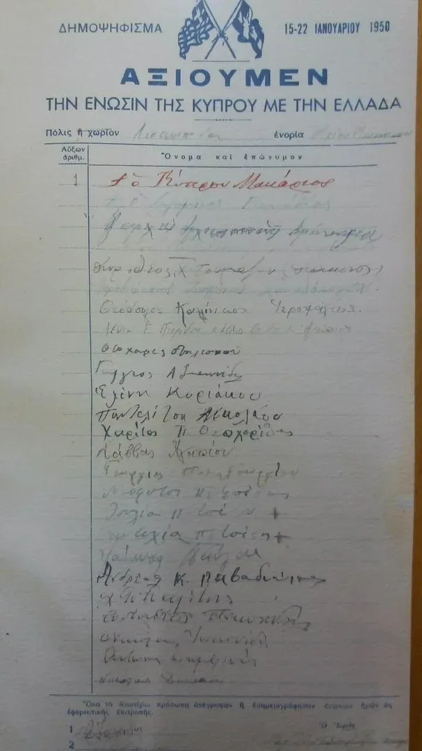 1950 на Кипре: референдум по энозису и его последствия: фото 4
