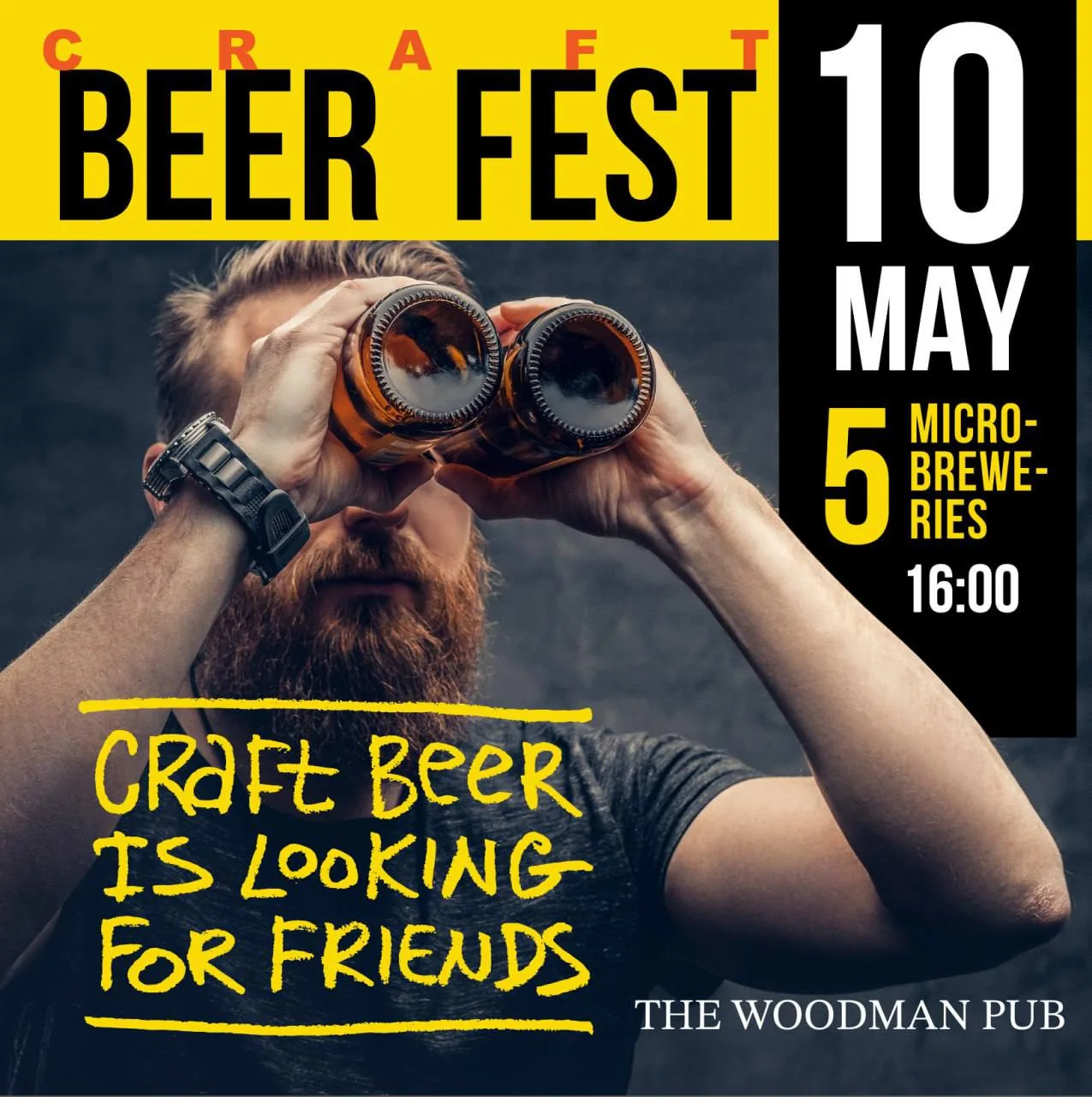 Крафтовый пивной фестиваль Craft Beer is Looking for Friends