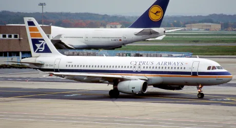 В 1991 году Кипр приобрел самый современный самолет в мире Airbus A320