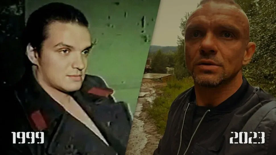 Коллаж сравнения портретов 1999 и 2023 в материале о сиквеле