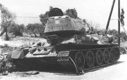 Т-34-85 на Кипре