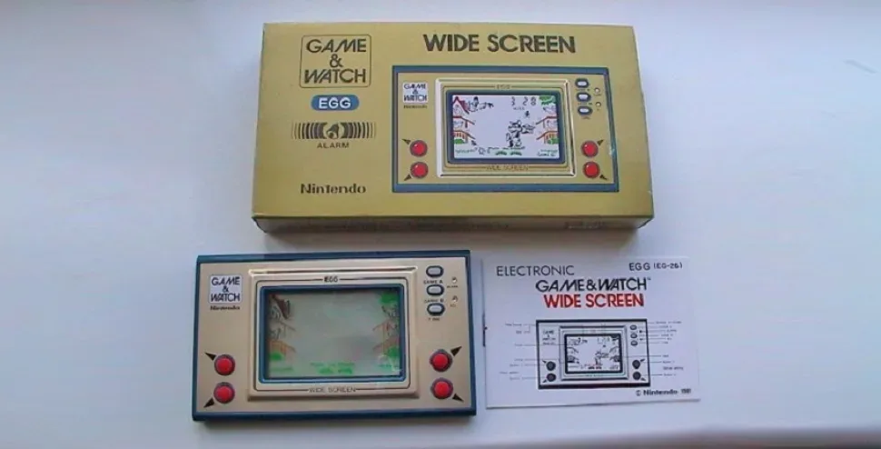 Коробка и портативная игра Nintendo Game & Watch модели Egg