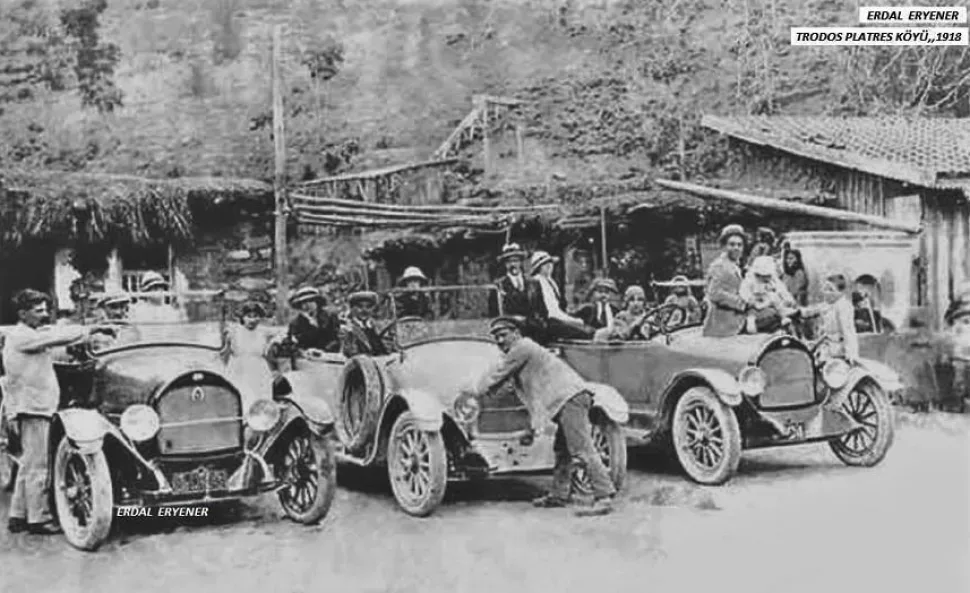 Автомобили первой половины ХХ века класса люкс, 1918 год, Платрес, Кипр. Автомобили первой половины ХХ века класса люкс, 1918 год, Платрес, Кипр.
