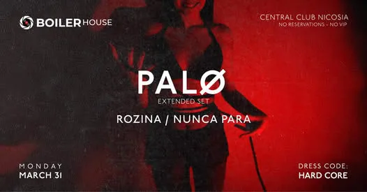 BOILER HOUSE presents PALØ