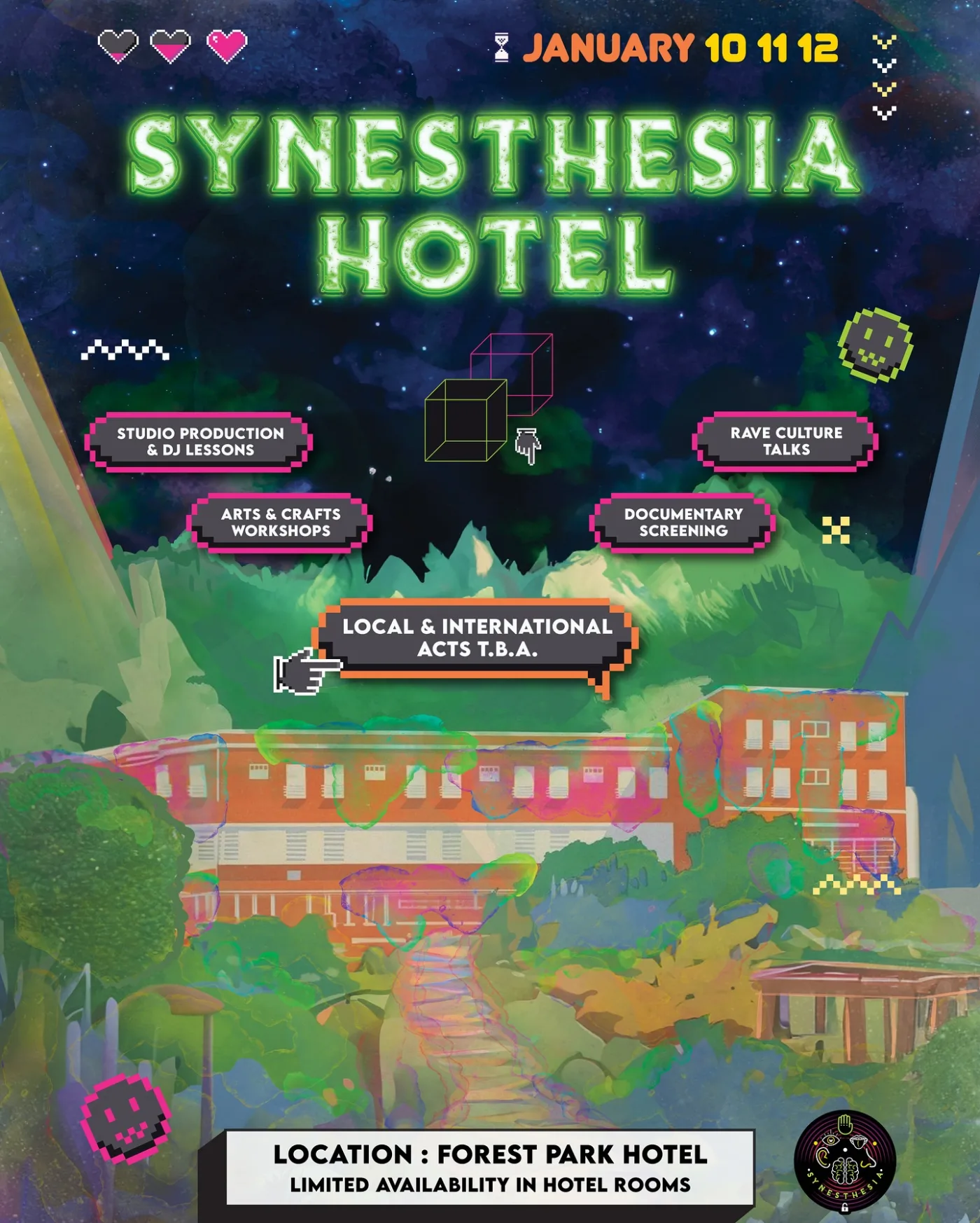 Рейв в Forest Park от Synesthesia!