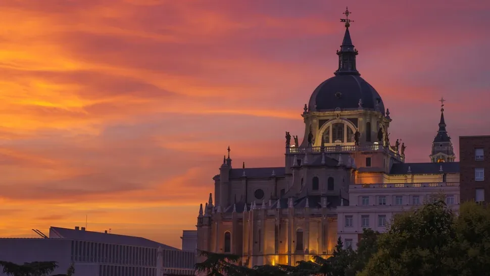 Madrid, Spain, City, Building, Architecture, Church