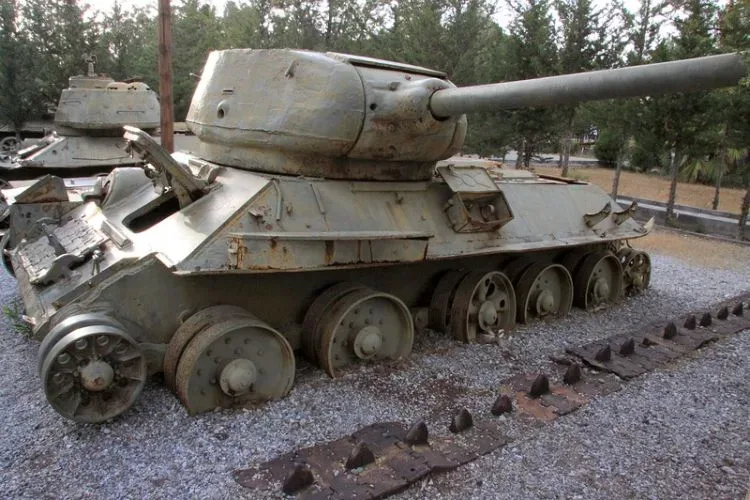 Т-34-85 на Кипре