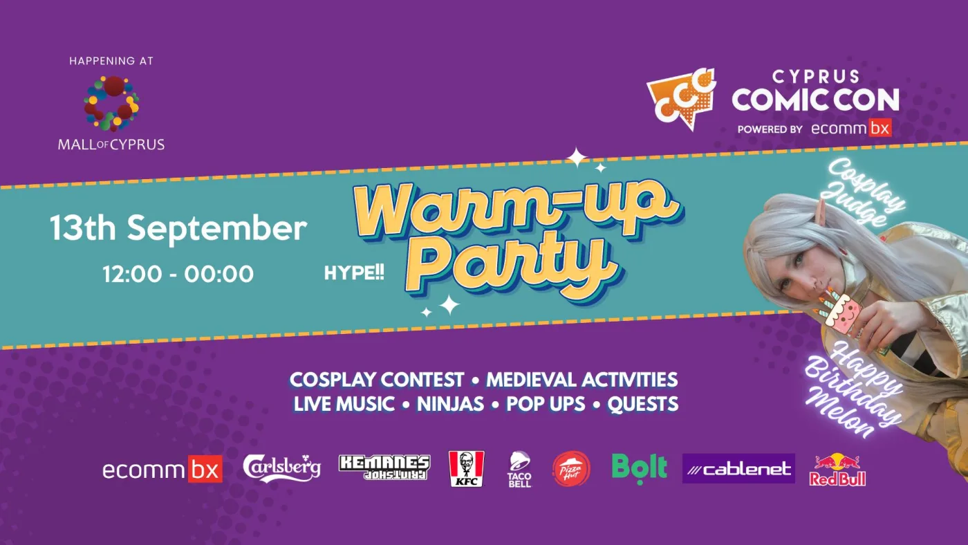 Cyprus Comic Con 2025 - препати