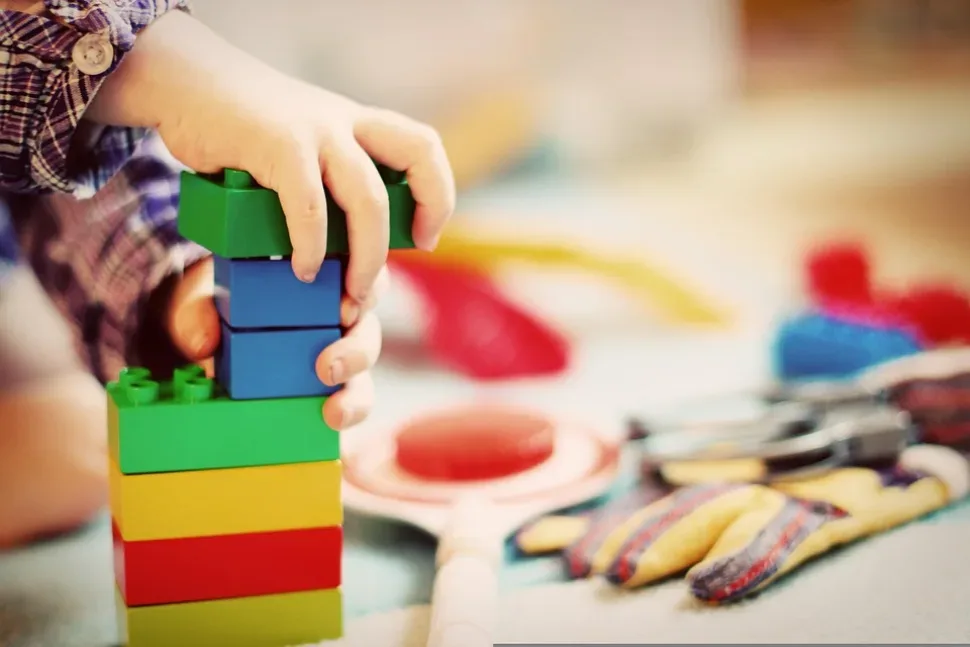 Child, Tower, Building Blocks, Blocks, Wooden Blocks