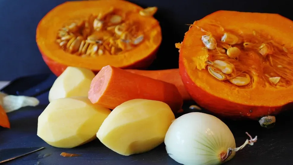 Hokkaido, Pumpkin, Squash, Pumpkin Soup, Preparation Hokkaido, Pumpkin, Squash, Pumpkin Soup, Preparation
