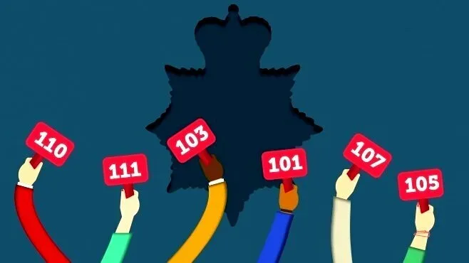 Иллюстрация толпы с планшетами и табличками ставок на аукционе Иллюстрация толпы с планшетами и табличками ставок на аукционе