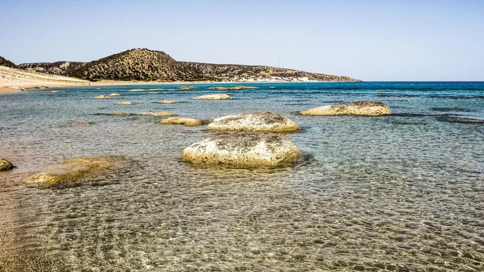 Cyprus, Karpasia, Golden Beach, Blue, Coast, Scenic