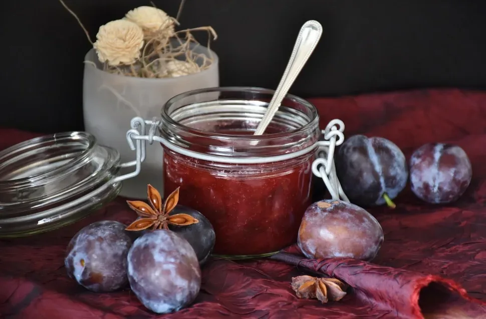 Plums, Fruit, Jam, Violet, Sweet, Purple By, Eat, Cook