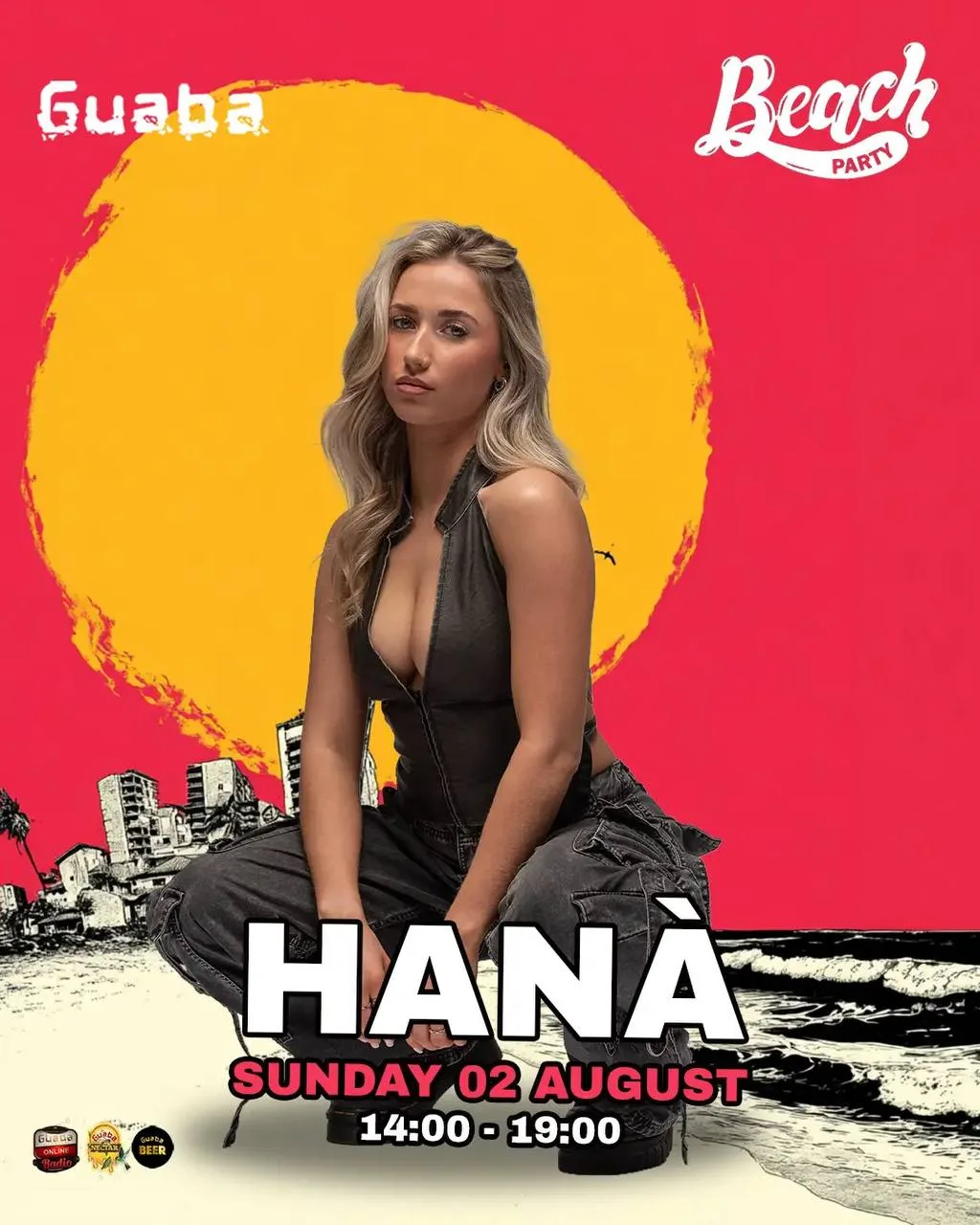Hanna beach party